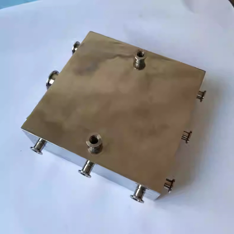 KF Vacuum Chamber 304 Stainless Steel Multi-way Connection Box Non-standard Customization Industrial Pipeline Aggregator Box
